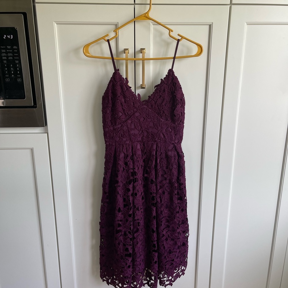 Love… ADY extra small purple/burgundy dress with spaghetti straps